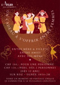 Idée cadeau entre femmes Enterrement vie de jeune fille Reconnexion familiale Médiation entre femmes