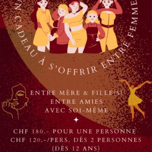 Idée cadeau entre femmes Enterrement vie de jeune fille Reconnexion familiale Médiation entre femmes